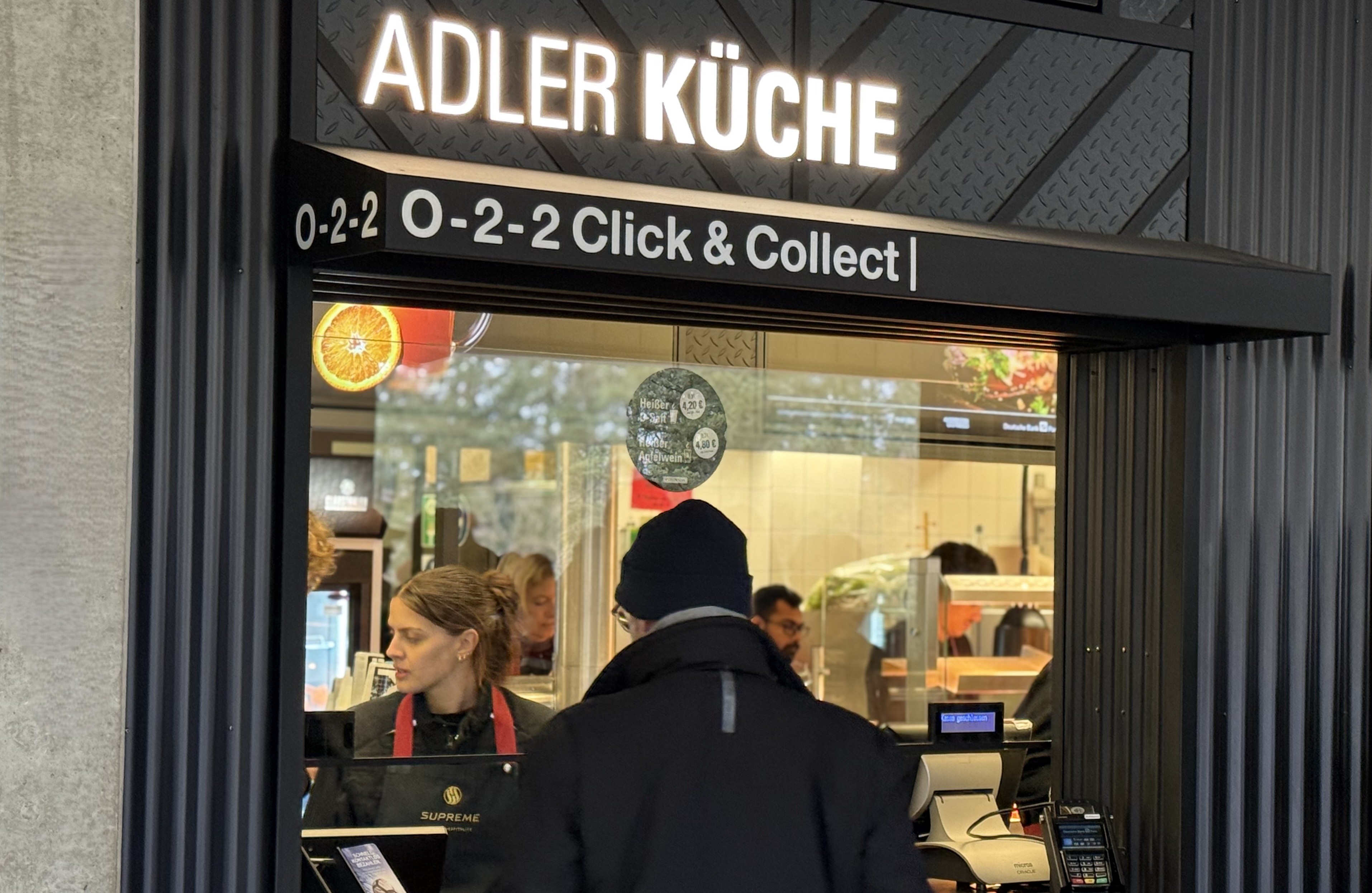 Artikelbild Click & Collect an Kiosken bei Eintracht Frankfurt